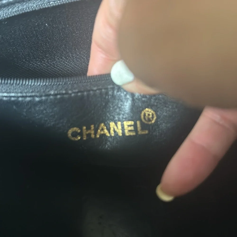 CHANEL Black Quilted Tote